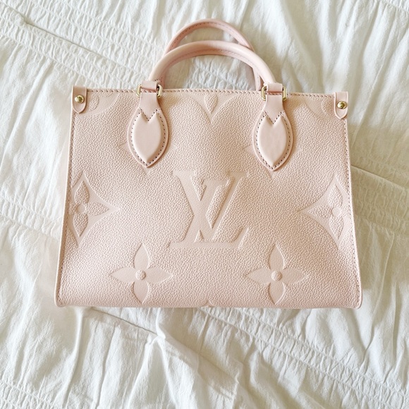 Authentic Louis Vuitton Onthego PM Pink Opale - Picture 2 of 14